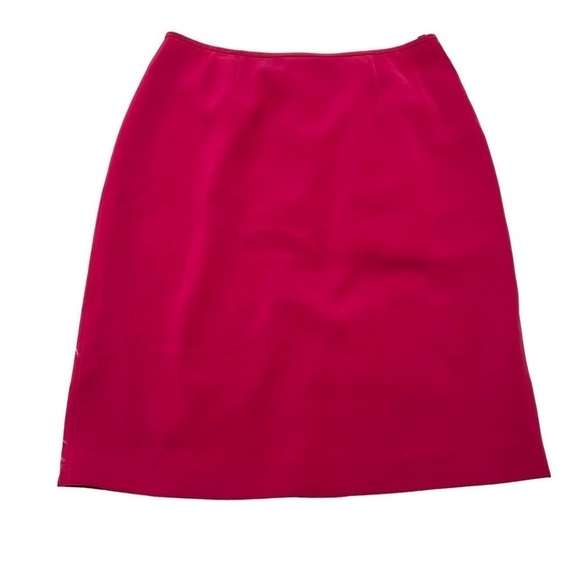 Kasper Pencil Skirt Pink Purple - Picture 1 of 9